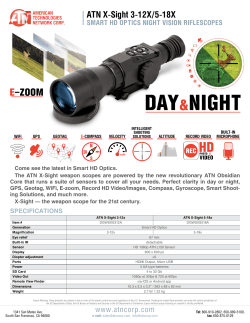 ATN X-Sight 3-12X/5-18X