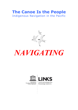 Navigating - Canoe is the people