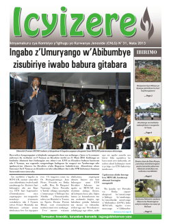 Ingabo z`Umuryango w`Abibumbye zisubiriye iwabo babura gitabara