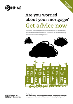 Are you worried about your mortgage?