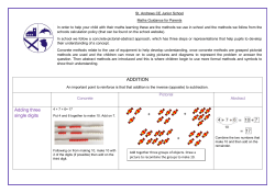 Guidance for parents maths methods May 2016