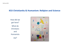 How did we get here? What do Christians and Humanists say?