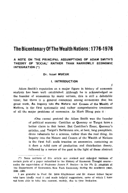 The Bicentenary Of The Wealth Nations: 1776-1976