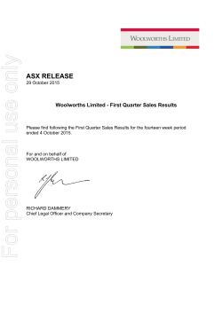 For personal use only