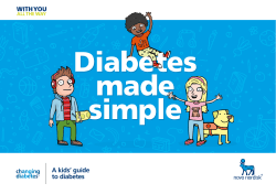 A kids` guide to diabetes