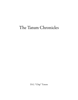 The Tatum Chronicles