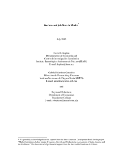 Worker-and-Job-Flows in Mexico - Inter