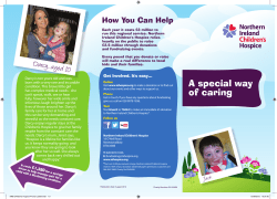 A special way of caring - Northern Ireland Children`s Hospice