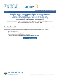 Ionic Surfactant Aggregates in Saline Solutions