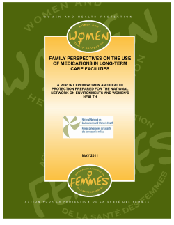 family perspectives on the use of medications in long