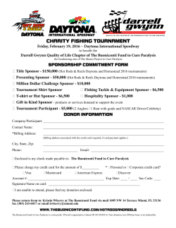 charity fishing tournament - The Miami Project to Cure Paralysis