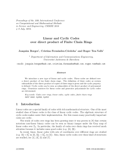 Linear and Cyclic Codes over direct product of Finite Chain Rings 1
