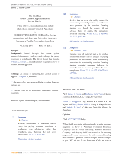 Smith v. Foremost Insurance Company, 884 So. 2d 341