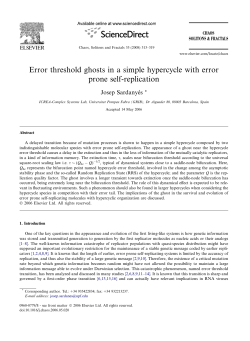 Error threshold ghosts in a simple hypercycle with error prone self