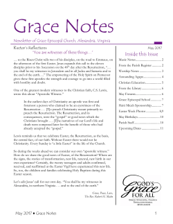 Inside this Issue - Grace Episcopal Church