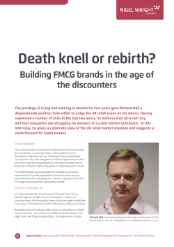 Death knell or rebirth?