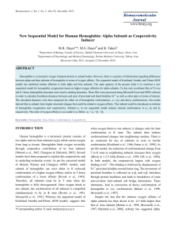 - Biomacromolecular Journal