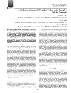 Journal - Department of Materials Science and Engineering