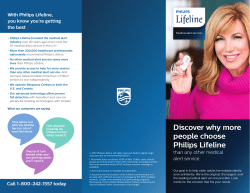 Discover why more people choose Philips Lifeline