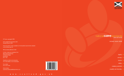 National Care Standards: Care at Home