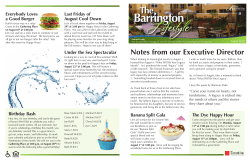 August 2014 - The Barrington