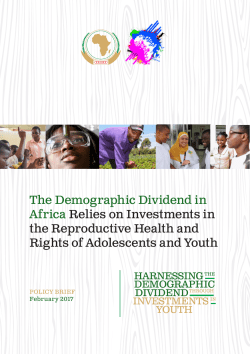 The Demographic Dividend in Africa Relies on Investments in the