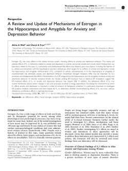 A Review and Update of Mechanisms of Estrogen in the