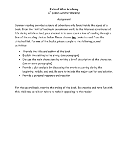 6th Grade - Richard Winn Academy