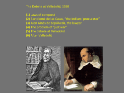 (1) Laws of conquest - UBC History Department`s