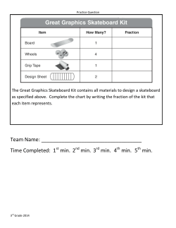 3rd Grade Questions - Lake County Schools