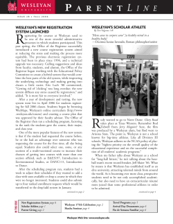 Fall 2006 - Wesleyan University