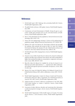 References - World Health Organization