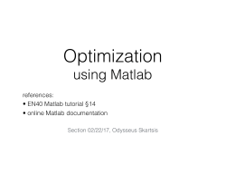 Optimization