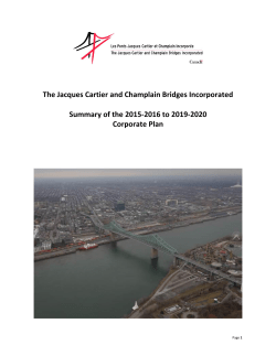 Summary of the 2015-2016 to 2019