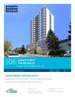 508 agnes street the beverley NeW WeStmiNSteR, BC