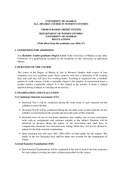 P.G-M.A in Women`s Studies-Download