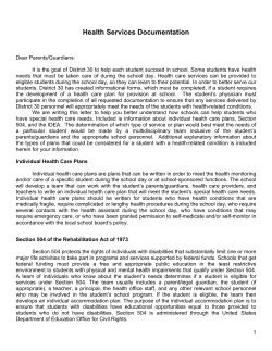 Medical Conditions Health Plan Forms