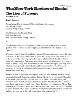 The Lion of Florence - Scholars at Harvard