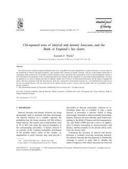 Chi-squared tests of interval and density forecasts, and the Bank