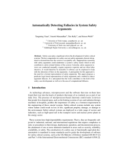 Automatically Detecting Fallacies in System Safety Arguments
