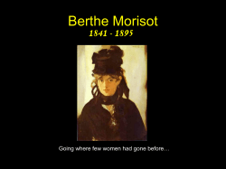 Berthe Morisot