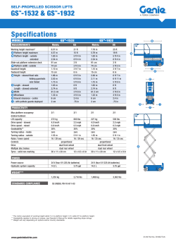 Genie-GS1932 - Power Plant Hire and Sales