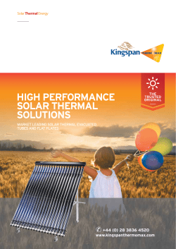 Thermomax_Brochure - Kingspan Environmental