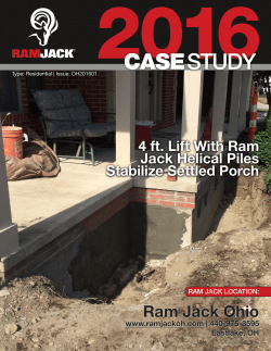 CASESTUDY - Ram Jack