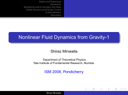 Nonlinear Fluid Dynamics from Gravity-1