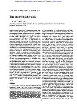 The enteroinsularaxis - Journal of Clinical Pathology
