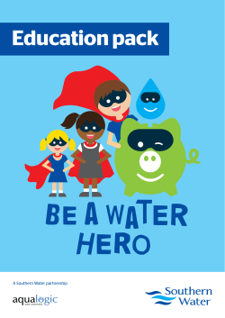 Education pack - Southern Water