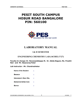 14 CHEL17_ Chemistry lab Manual
