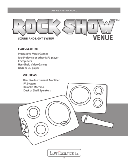 Rock Show Venue - With Mic