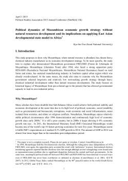 Hye-Lim Yoo (PSA 2015) - The Political Studies Association